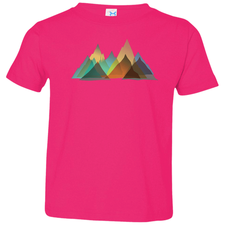 T-Shirts Hot Pink / 2T Abstract Range Toddler Premium T-Shirt