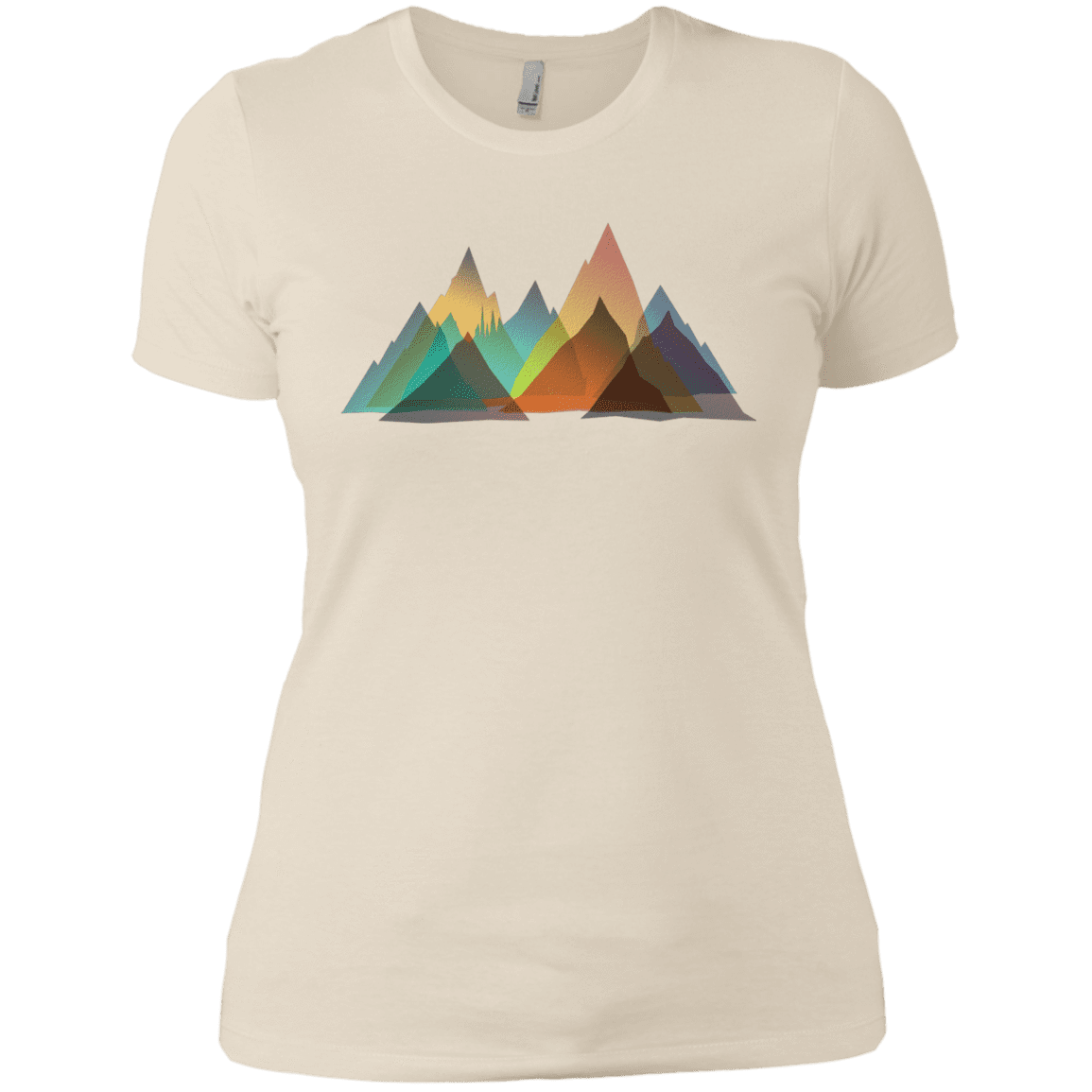 T-Shirts Ivory/ / X-Small Abstract Range Women's Premium T-Shirt