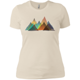 T-Shirts Ivory/ / X-Small Abstract Range Women's Premium T-Shirt