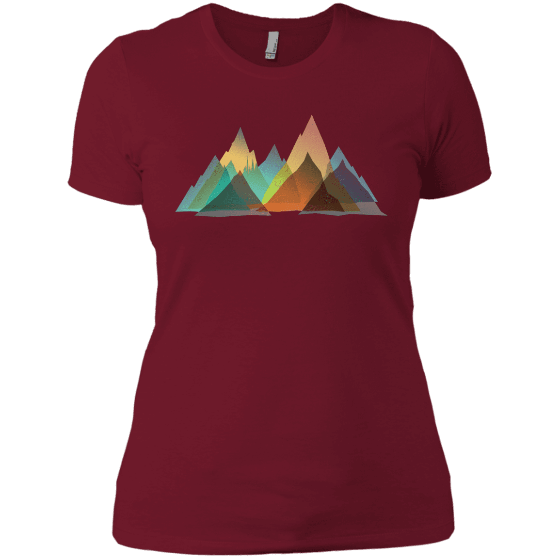 T-Shirts Scarlet / X-Small Abstract Range Women's Premium T-Shirt