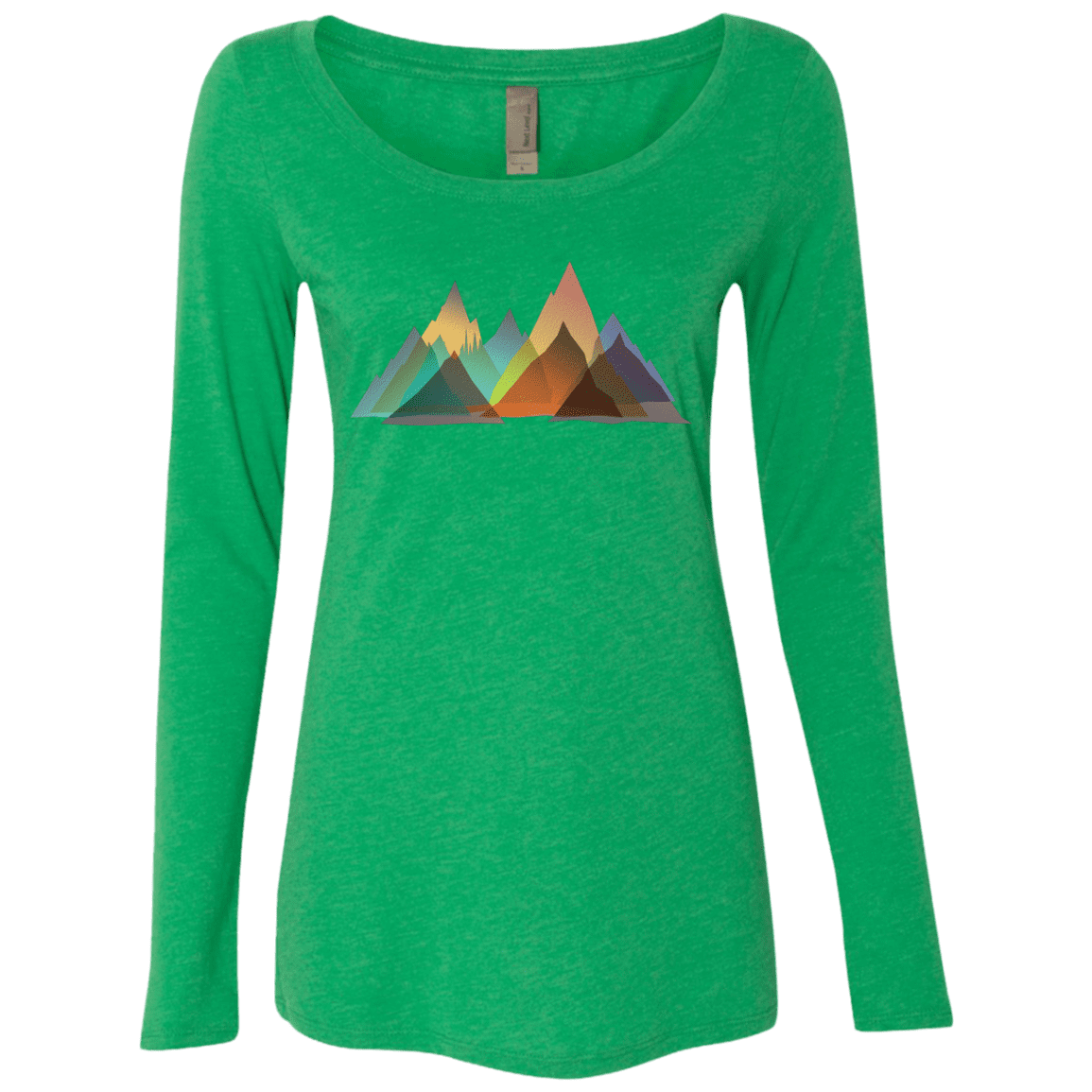 T-Shirts Envy / S Abstract Range Women's Triblend Long Sleeve Shirt