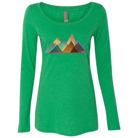 T-Shirts Envy / S Abstract Range Women's Triblend Long Sleeve Shirt