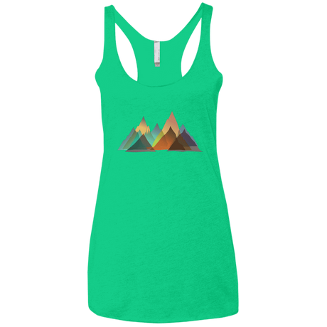 T-Shirts Envy / X-Small Abstract Range Women's Triblend Racerback Tank