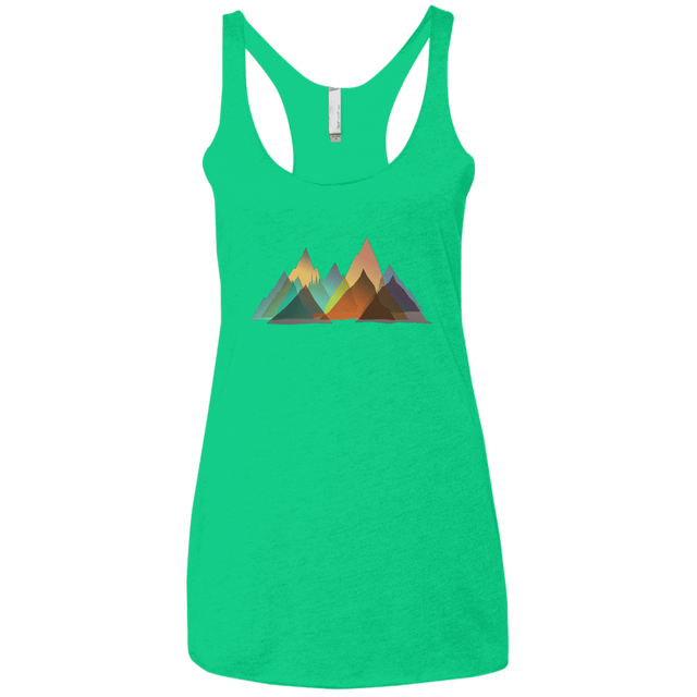 T-Shirts Envy / X-Small Abstract Range Women's Triblend Racerback Tank