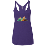 T-Shirts Purple Rush / X-Small Abstract Range Women's Triblend Racerback Tank