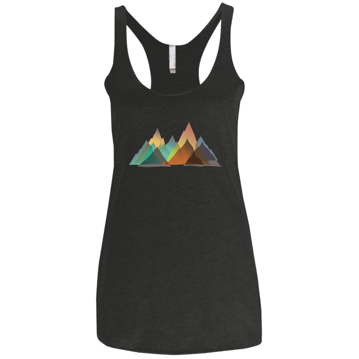 T-Shirts Vintage Black / X-Small Abstract Range Women's Triblend Racerback Tank