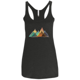 T-Shirts Vintage Black / X-Small Abstract Range Women's Triblend Racerback Tank