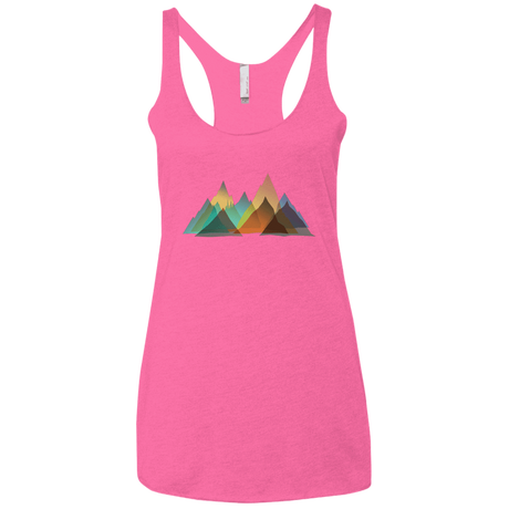 T-Shirts Vintage Pink / X-Small Abstract Range Women's Triblend Racerback Tank