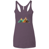 T-Shirts Vintage Purple / X-Small Abstract Range Women's Triblend Racerback Tank