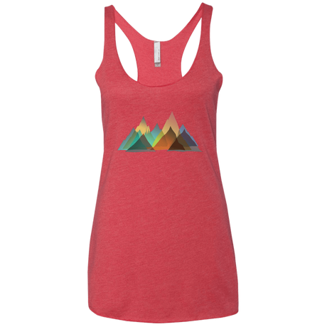 T-Shirts Vintage Red / X-Small Abstract Range Women's Triblend Racerback Tank