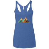 T-Shirts Vintage Royal / X-Small Abstract Range Women's Triblend Racerback Tank