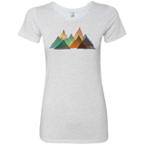 T-Shirts Heather White / S Abstract Range Women's Triblend T-Shirt