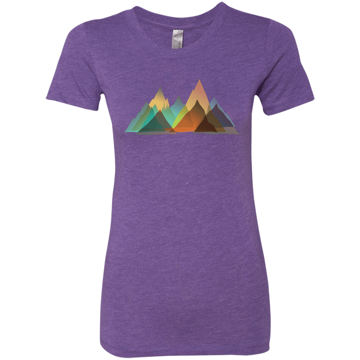 T-Shirts Purple Rush / S Abstract Range Women's Triblend T-Shirt