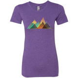 T-Shirts Purple Rush / S Abstract Range Women's Triblend T-Shirt