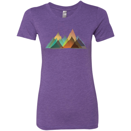 T-Shirts Purple Rush / S Abstract Range Women's Triblend T-Shirt