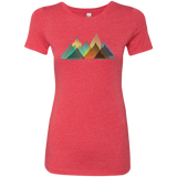 T-Shirts Vintage Red / S Abstract Range Women's Triblend T-Shirt