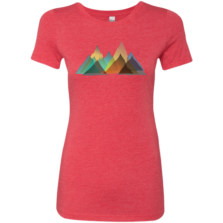 T-Shirts Vintage Red / S Abstract Range Women's Triblend T-Shirt