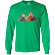 T-Shirts Irish Green / YS Abstract Range Youth Long Sleeve T-Shirt