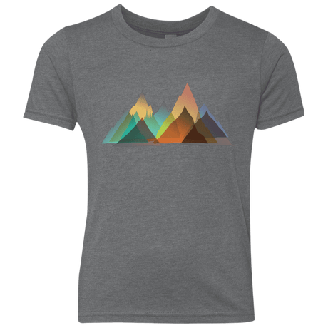 T-Shirts Premium Heather / YXS Abstract Range Youth Triblend T-Shirt