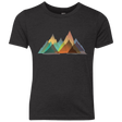 T-Shirts Vintage Black / YXS Abstract Range Youth Triblend T-Shirt
