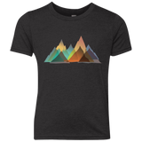T-Shirts Vintage Black / YXS Abstract Range Youth Triblend T-Shirt