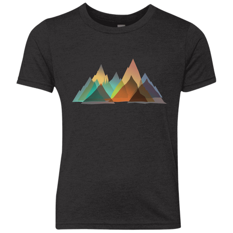 T-Shirts Vintage Black / YXS Abstract Range Youth Triblend T-Shirt