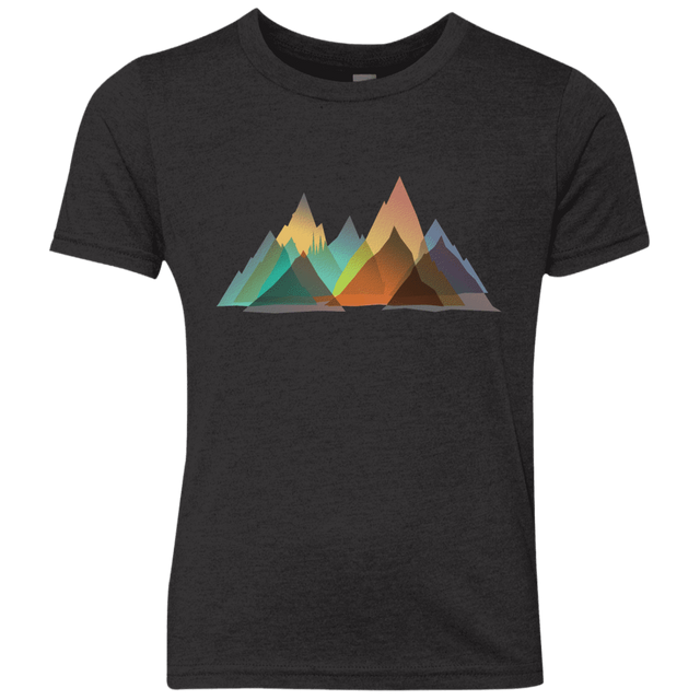 T-Shirts Vintage Black / YXS Abstract Range Youth Triblend T-Shirt