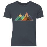 T-Shirts Vintage Navy / YXS Abstract Range Youth Triblend T-Shirt