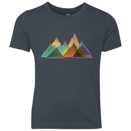 T-Shirts Vintage Navy / YXS Abstract Range Youth Triblend T-Shirt