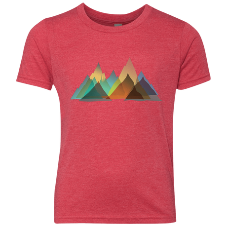 T-Shirts Vintage Red / YXS Abstract Range Youth Triblend T-Shirt