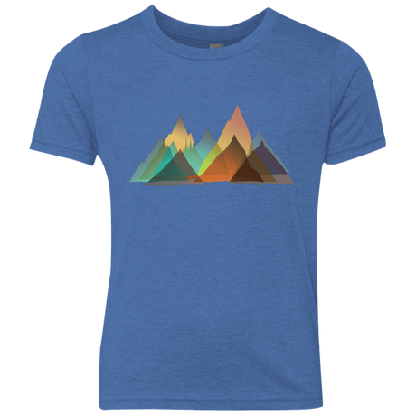 T-Shirts Vintage Royal / YXS Abstract Range Youth Triblend T-Shirt