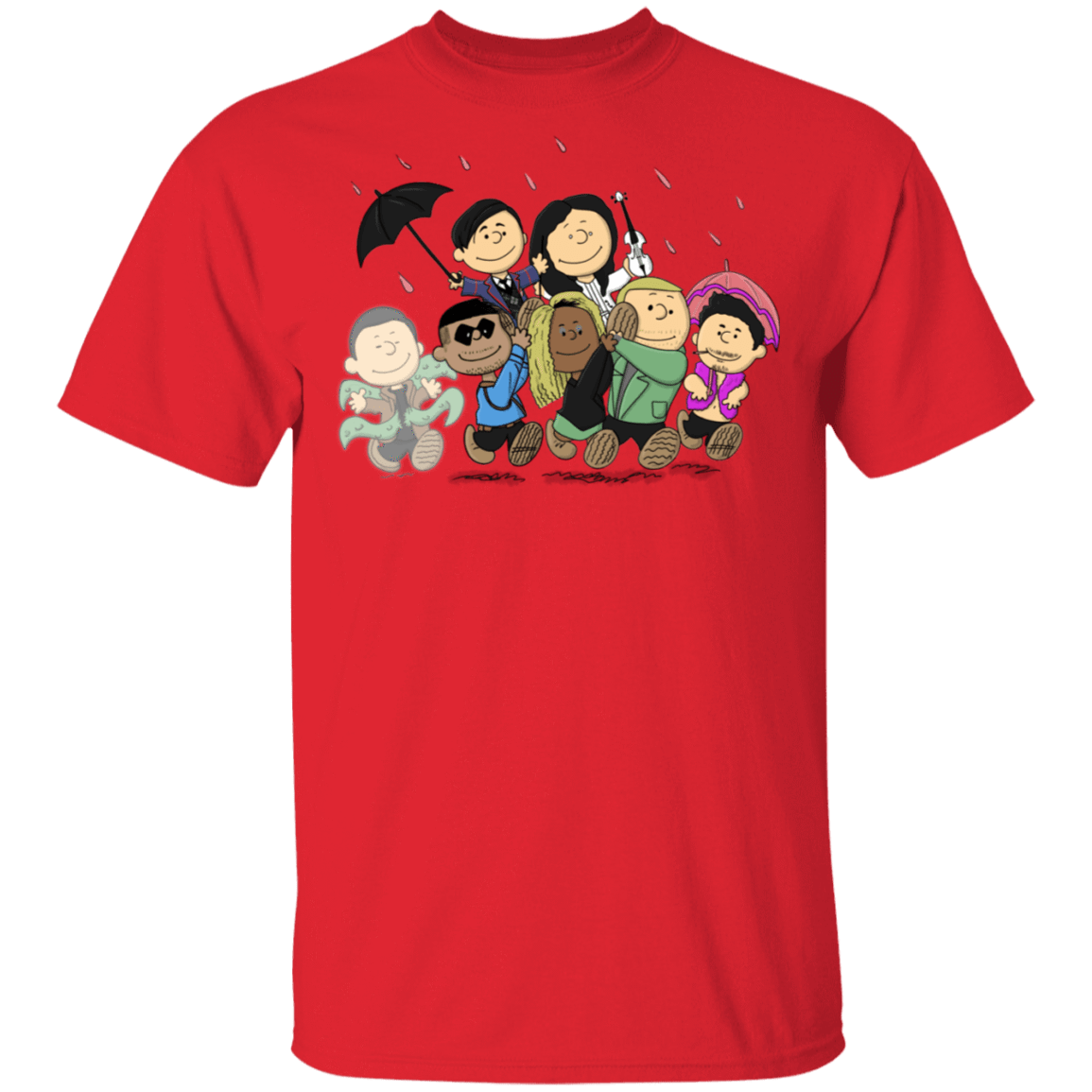 T-Shirts Red / S Academy Peanuts T-Shirt