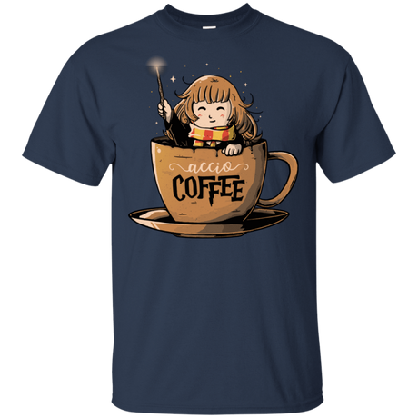 T-Shirts Navy / S Accio Coffee T-Shirt