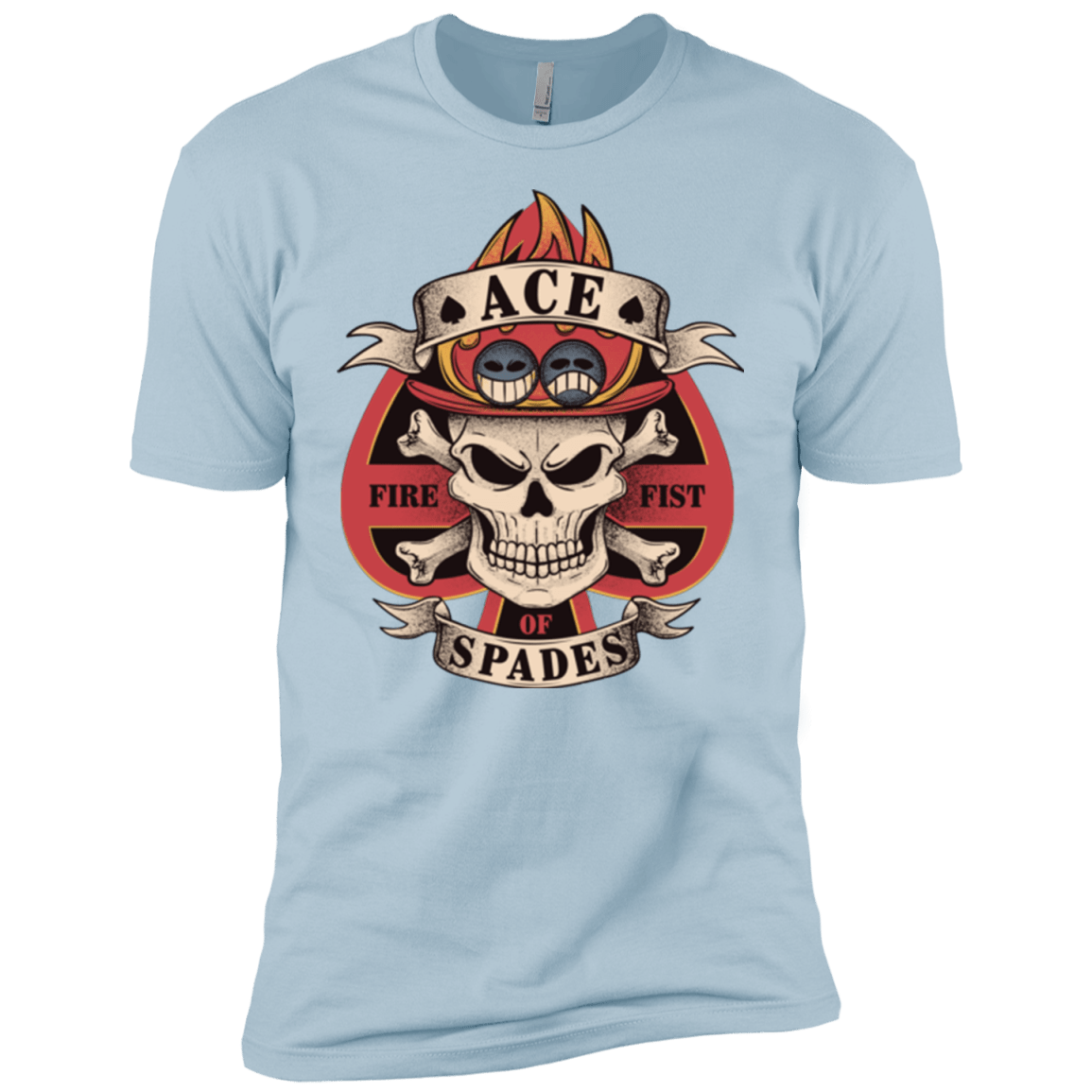 T-Shirts Light Blue / YXS Ace of Spades Boys Premium T-Shirt