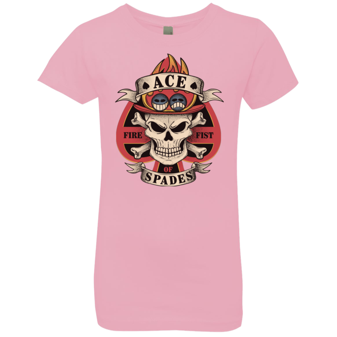 T-Shirts Light Pink / YXS Ace of Spades Girls Premium T-Shirt