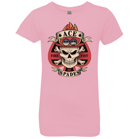 T-Shirts Light Pink / YXS Ace of Spades Girls Premium T-Shirt