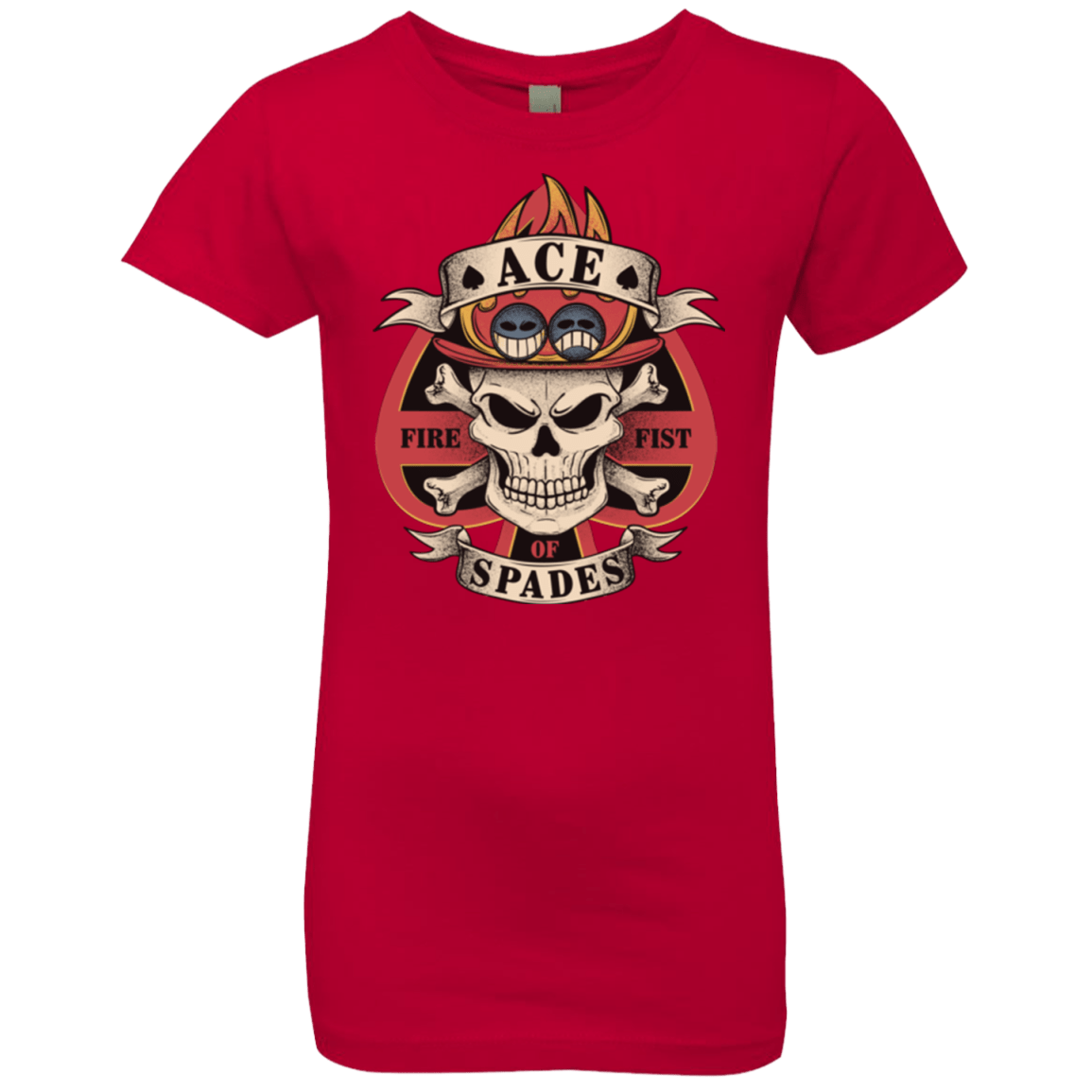 T-Shirts Red / YXS Ace of Spades Girls Premium T-Shirt