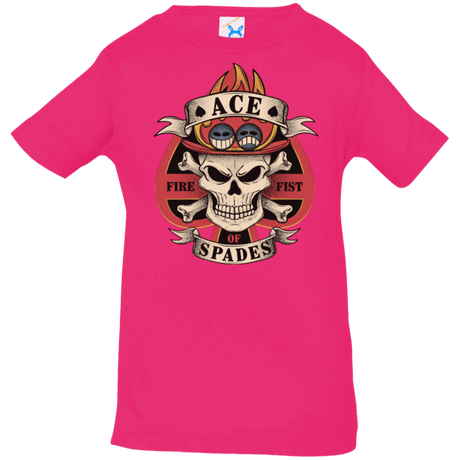 T-Shirts Hot Pink / 6 Months Ace of Spades Infant PremiumT-Shirt