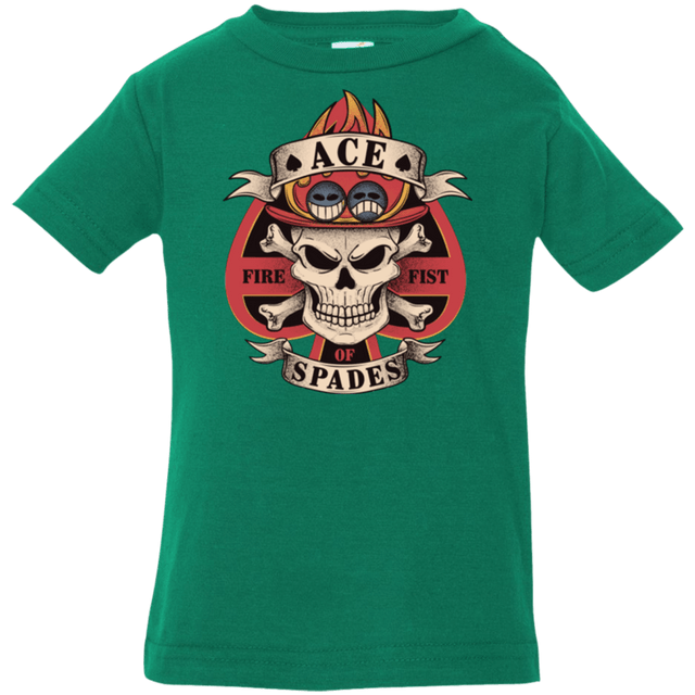 T-Shirts Kelly / 6 Months Ace of Spades Infant PremiumT-Shirt