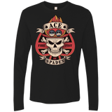 T-Shirts Black / Small Ace of Spades Men's Premium Long Sleeve