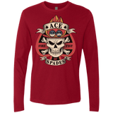 T-Shirts Cardinal / Small Ace of Spades Men's Premium Long Sleeve