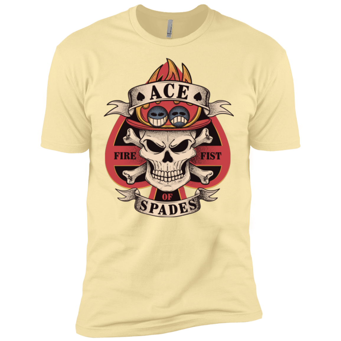 T-Shirts Banana Cream / X-Small Ace of Spades Men's Premium T-Shirt