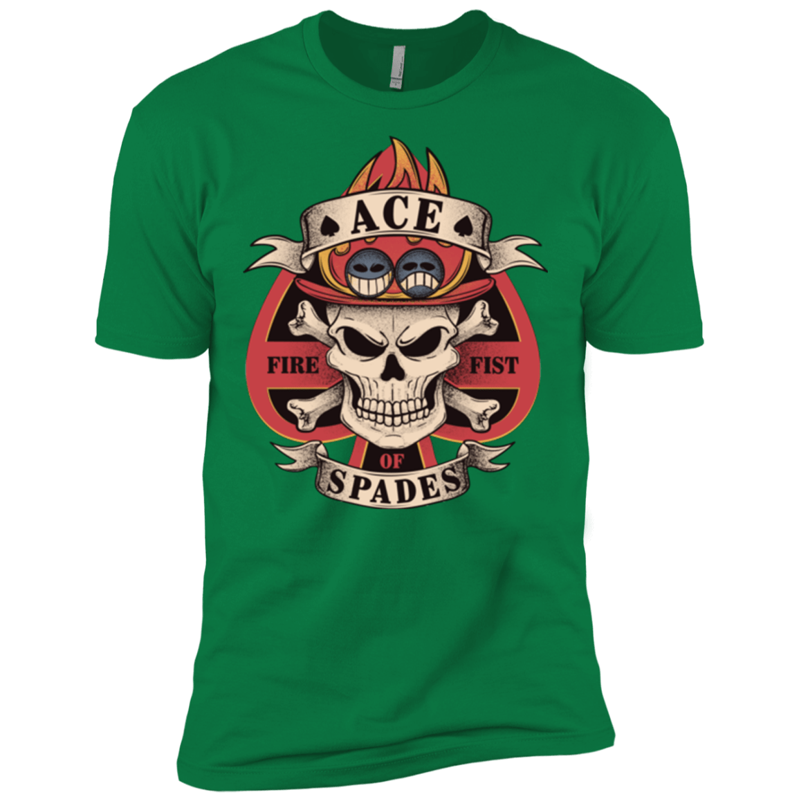 T-Shirts Kelly Green / X-Small Ace of Spades Men's Premium T-Shirt