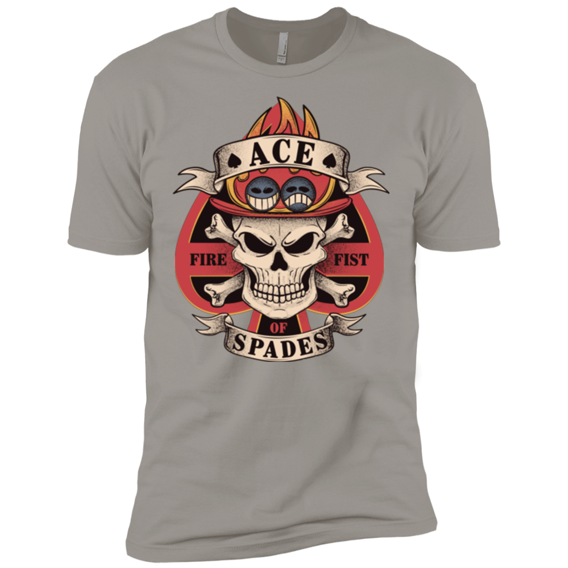 T-Shirts Light Grey / X-Small Ace of Spades Men's Premium T-Shirt