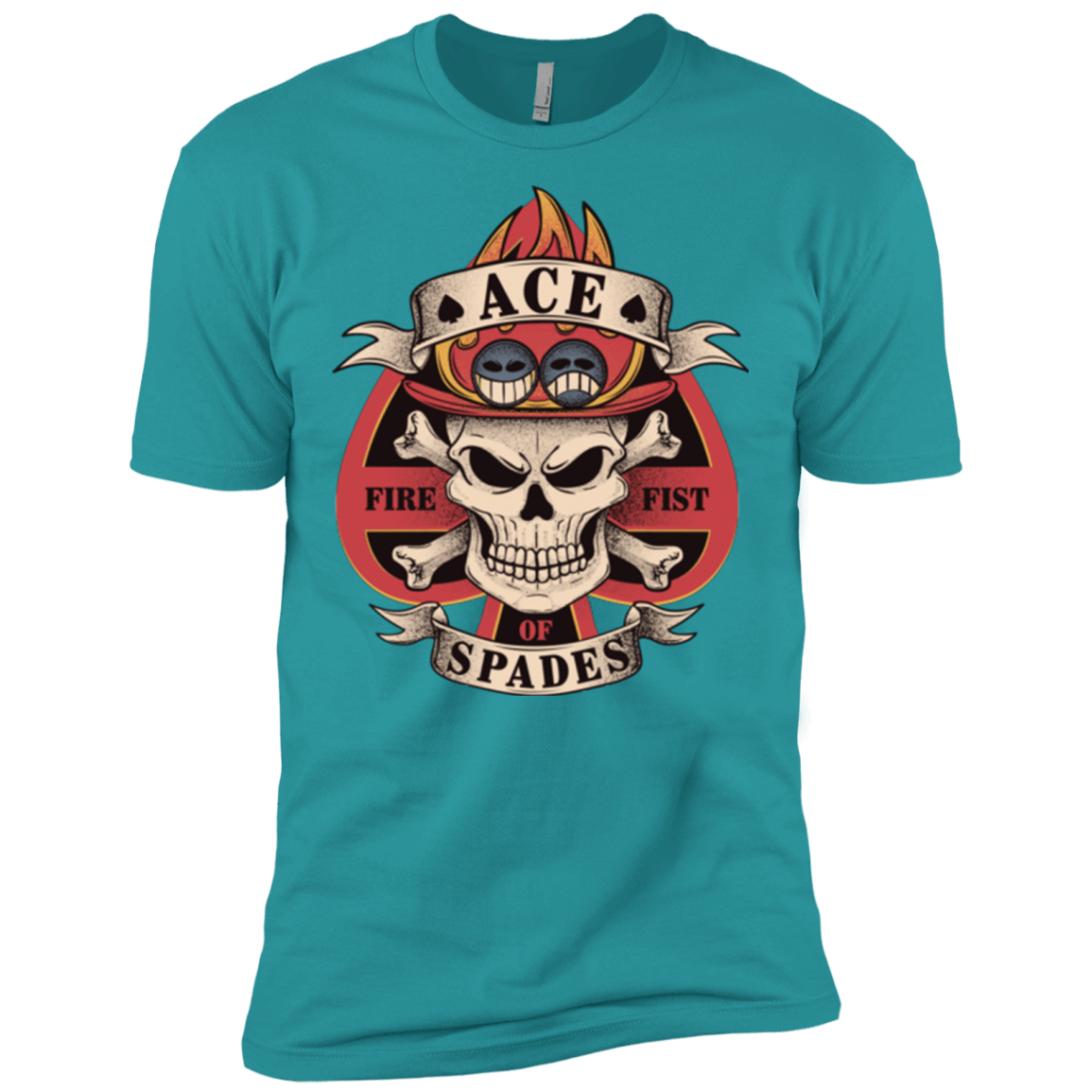 T-Shirts Tahiti Blue / X-Small Ace of Spades Men's Premium T-Shirt