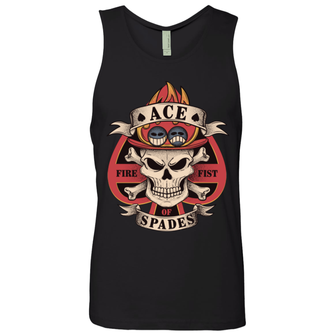 T-Shirts Black / Small Ace of Spades Men's Premium Tank Top