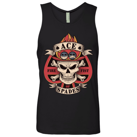 T-Shirts Black / Small Ace of Spades Men's Premium Tank Top