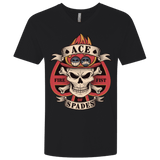 T-Shirts Black / X-Small Ace of Spades Men's Premium V-Neck