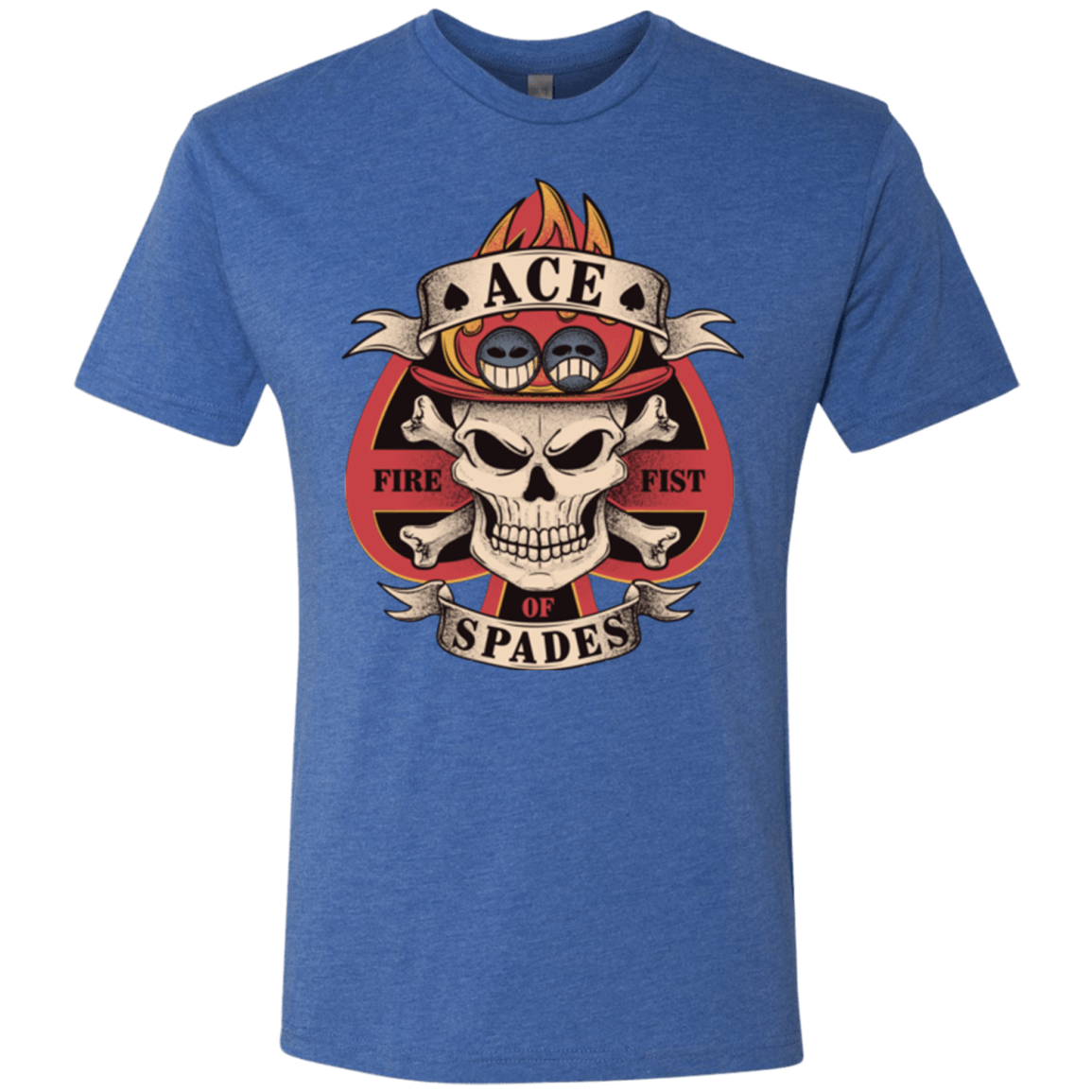 T-Shirts Vintage Royal / Small Ace of Spades Men's Triblend T-Shirt