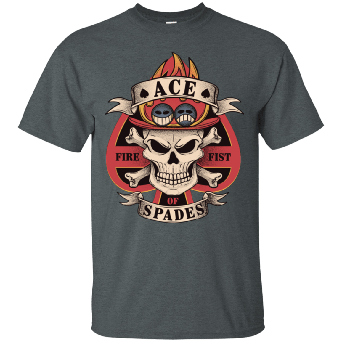 T-Shirts Dark Heather / Small Ace of Spades T-Shirt